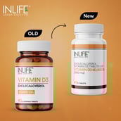 6 - INLIFE Vitamin D3 60000 IU,  40 chewable tablet(s)  Unflavoured 