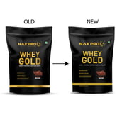 3 - Nakpro Whey Gold Protein Concentrate,  4.4 lb  Double Rich Chocolate 