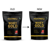 7 - Nakpro Whey Gold Protein Concentrate,  4.4 lb  Strawberry 