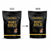 4 - Nakpro Whey Gold Protein Concentrate,  2.2 lb  Coffee 