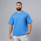 4 - MuscleBlaze Z-Verse T-Shirt,  Royal Blue  Small