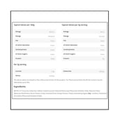 supplement - GoNutrition iBCAA 4:1:1,  0.55 lb  Mango & Passion Fruit 