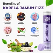 3 - Muditam Karela Jamun Fizz,  Unflavoured (Pack of 5)  20 tablet(s) 