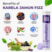 3 - Muditam Karela Jamun Fizz,  Unflavoured (Pack of 9)  20 tablet(s) 
