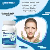 5 - Biotrex Hyaluronic Acid (100 mg),  60 capsules 