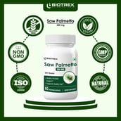 8 - Biotrex Saw Palmetto (300 mg),  60 capsules 