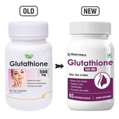 1 - Biotrex Glutathione (500 mg),  Unflavoured  60 veggie capsule(s) 