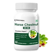10 - Biotrex Horse Chestnut 300mg,  60 veggie capsule(s) 