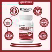 8 - Biotrex Cranberry (500 mg),  60 veggie capsule(s) 