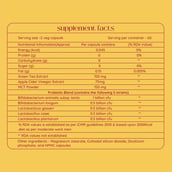 Truely Health Fit Weight Management Probiotics + Natural Extracts,  60 capsules  Unflavoured (Pack of 2) 