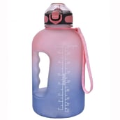 1 - GHC Nutrigize Motivational Gallon Water Bottle,  Pink  2.2 L 