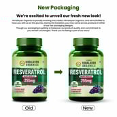 2 - Himalayan Organics Resveratrol Grape Seed Extract 255mg,  60 veggie capsule(s) 