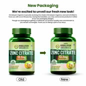 2 - Himalayan Organics Zinc Citrate 13.2mg,  120 veggie capsule(s) 