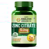1 - Himalayan Organics Zinc Citrate 13.2mg,  120 veggie capsule(s) 