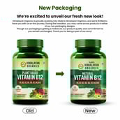 2 - Himalayan Organics Plant Based Vitamin B12 Natural, 60 veggie capsule(s) Unflavoured