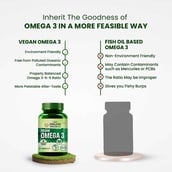 6 - Himalayan Organics Omega 3 6 9 Vegan Natural Nutrition Supplement,  90 veggie capsule(s) 