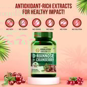 9 - Himalayan Organics D-Mannose + Cranberry,  90 tablet(s) 