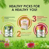 9 - Himalayan Organics Plant Based Collagen Builder Powder,  250 g  Promotes Youthful Glowing skin 