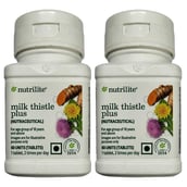 1 - Amway Nutrilite Milk Thistle Plus - Pack of 2,  60 tablet(s) 
