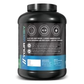 3 - YourWhey 100% Whey Protein, 4.4 lb Chocolate