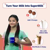 7 - Supermilk Overall Growth&nbsp;for Girl 13+ years,  400 g  Double Chocolate 