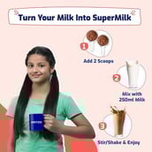 4 - Supermilk Height+&nbsp;for Girl 13+ years,  200 g  Double Chocolate 