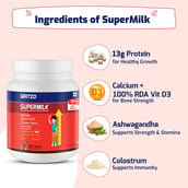 4 - Supermilk Gritzo Height+ for 13+ Yrs Boys, 1 kg Double Chocolate