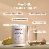 3 - Nutrabay Good Gut Daily Fiber,  200 g  Unflavoured 