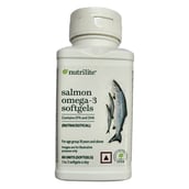 1 - Amway Nutrilite Salmon Omega-3,  60 softgels 
