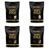 1 - Nakpro Whey Gold Protein Concentrate,  4 Piece(s)/Pack  Banana, Chocolate Cream, Coffee, Cookies & Cream 