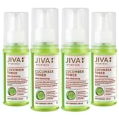 1 - Jiva Ayurveda Cucumber Toner,  100 ml  Skin Hydrating (Pack of 4) 