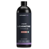 2 - Nutrabay Pro Liquid L-Carnitine + Vitamin B5, 450 ml Orange
