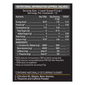 5 - Fuel One Dead-Lift Pre Workout, 0.22 lb Deadly Fruit