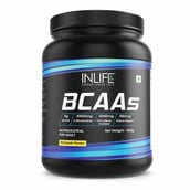 3 - INLIFE BCAAs,  0.99 lb  34 Servings  Pineapple 