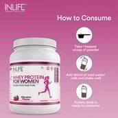 4 - INLIFE Whey Protein for Women, 1.1 lb Chocolate