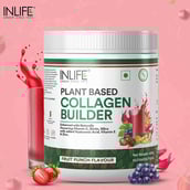 2 - INLIFE Plant Based Collagen Builder,  200 g  Fruit Punch 