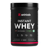 1 - Athlab Instant Whey,  1.1 lb  Dark Chocolate 