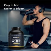 5 - Nutrabay Gold Tri-Blend Whey Protein, 4.4 lb Mango Milkshake