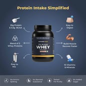 2 - Nutrabay Gold Tri-Blend Whey Protein,  2.2 lb  Cold Coffee 