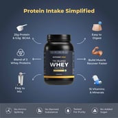 2 - Nutrabay Gold Tri-Blend Whey Protein,  2.2 lb  Mango Milkshake 