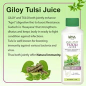9 - Uma Ayurveda Giloy Tulsi Juice, 1 L