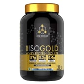 1 - One Science 100% Iso Gold Whey Protein Isolate,  2 lb  Blueberry Muffin 
