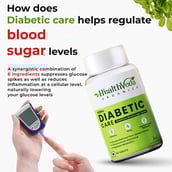 4 - Health Veda Organics Diabetic Care,  60 tablet(s) 