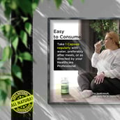 6 - Health Veda Organics Iron + Folic Acid,  60 capsules 