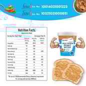 8 - Savory High Protein Peanut Butter, 500 g Crunchy