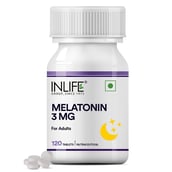 4 - INLIFE Melatonin 3mg,  120 tablet(s)  Unflavoured 