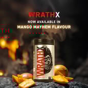 20 - MuscleBlaze Pre Workout WrathX, 1.12 lb Mango Mayhem