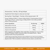 5 - Origins Nutra Vegan Omega 7 Sea Buckthorn Oil 500mg,  28 softgels 