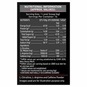 4 - MuscleBlaze PRE Workout 200, 0.22 lb Furious Grape