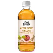 3 - True Elements Apple Cider Vinegar, 0.5 L Cinnamon & Honey